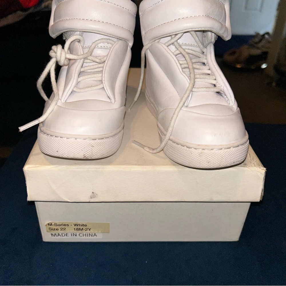 White High-Top Sneakers Giuseppe kids sneakers